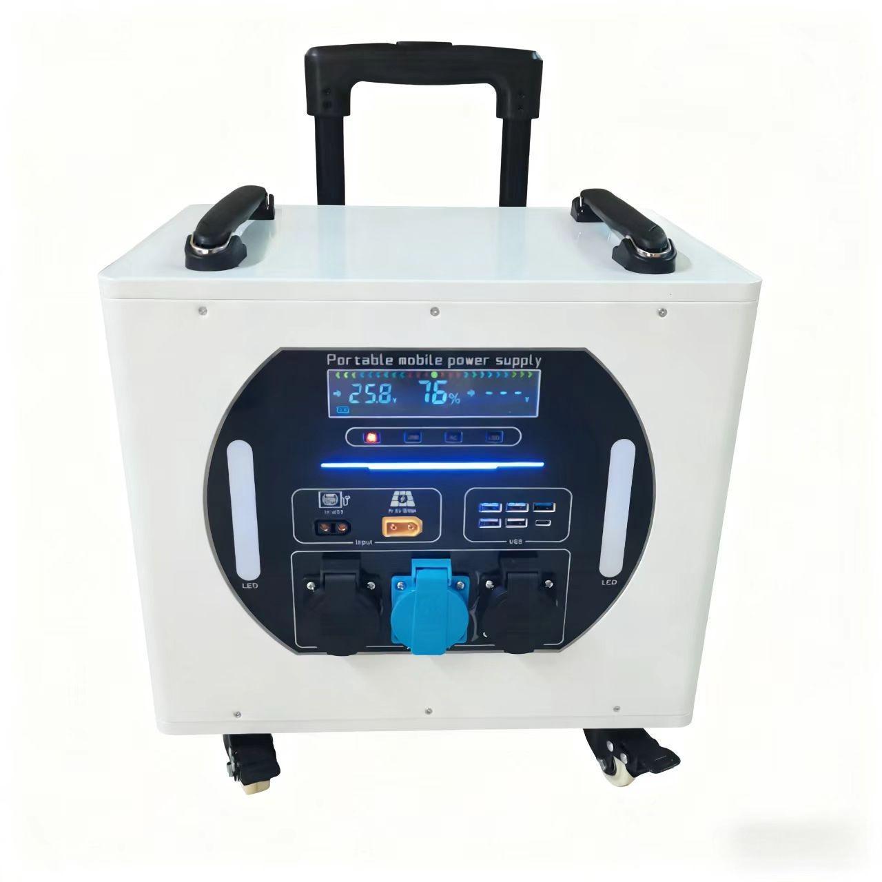 Portable Power Station - Портативная мобильная электростанция премиум-класса 3000 Вт