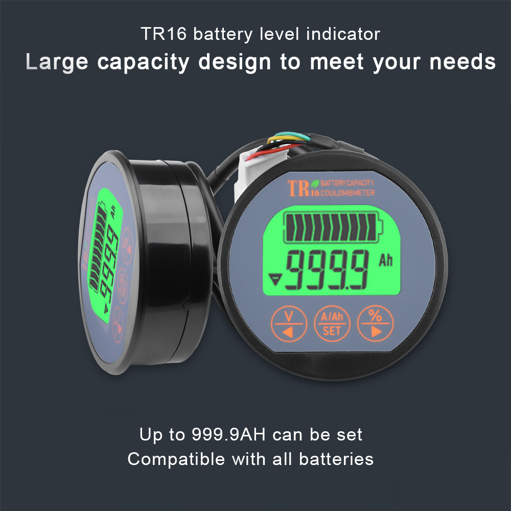 Battery Monitor Coulometer - 8-80 В постоянного тока 50 А