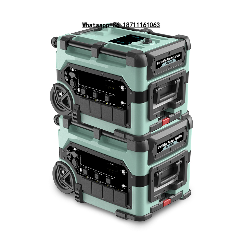 Portable Power Station - Портативная мобильная электростанция 7680 Вт·ч с