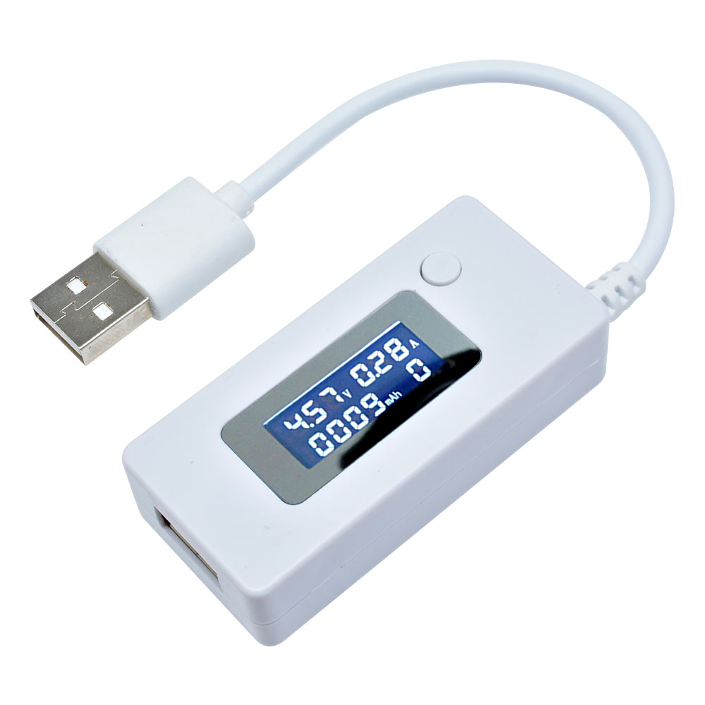 Battery Monitor Coulometer - ЖК-зарядное устройство Micro USB, емкость аккумулятора,