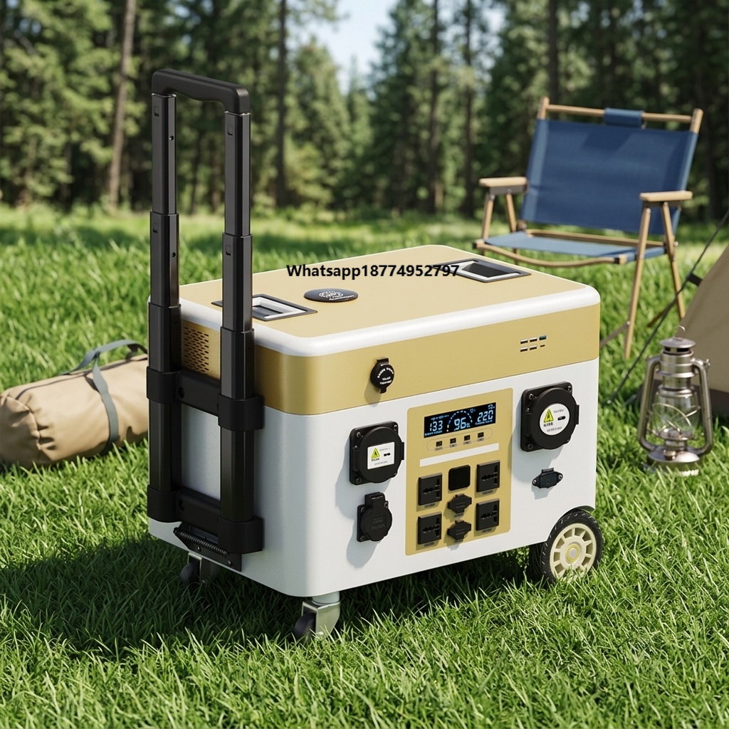 Portable Power Station - Портативный солнечный генератор на 5000 Вт·ч,