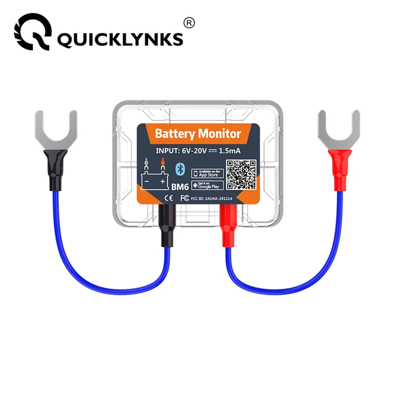 Battery Monitor Coulometer - QUICKLYNKS BM6 12 В монитор батареи