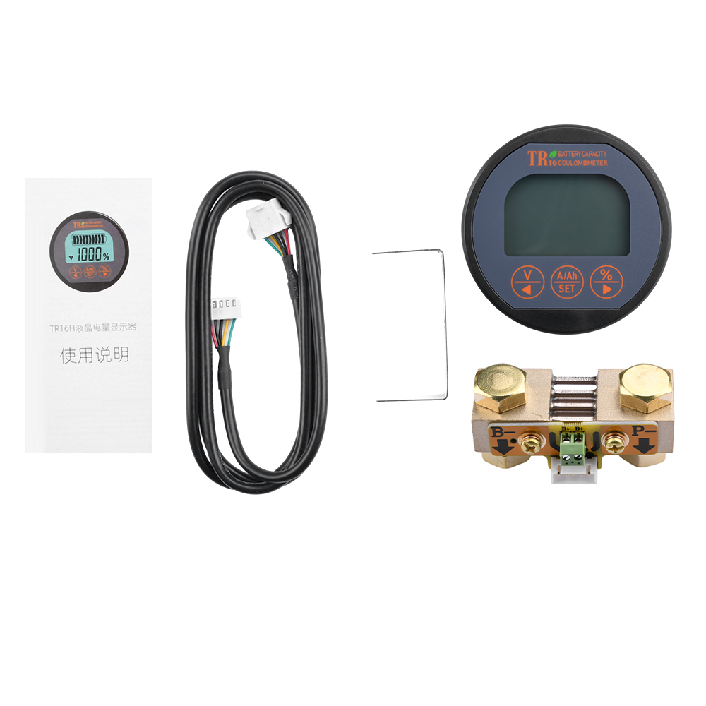 8-80 В постоянного тока 50 А 1 – обзор и цена Battery Monitor Coulometer