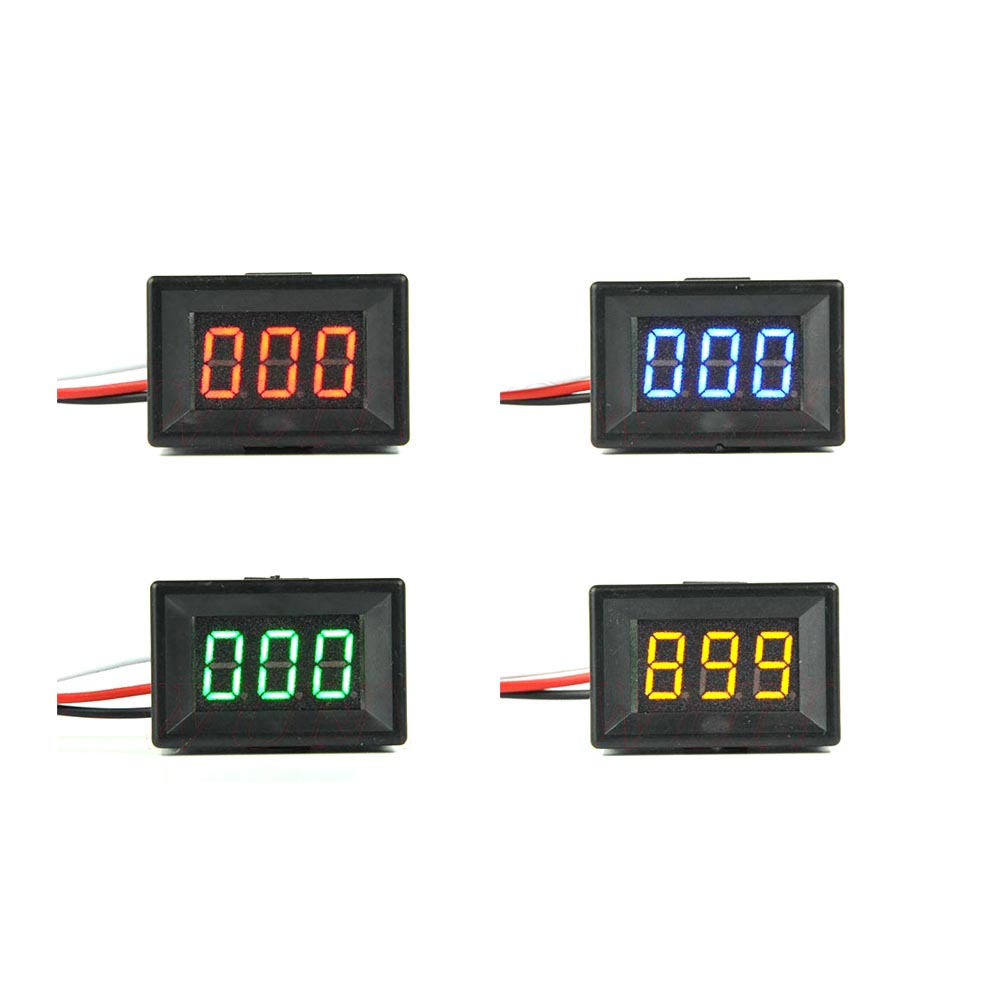 Цифровой вольтметр, 0,36 дюйма – обзор и цена Battery Monitor Coulometer