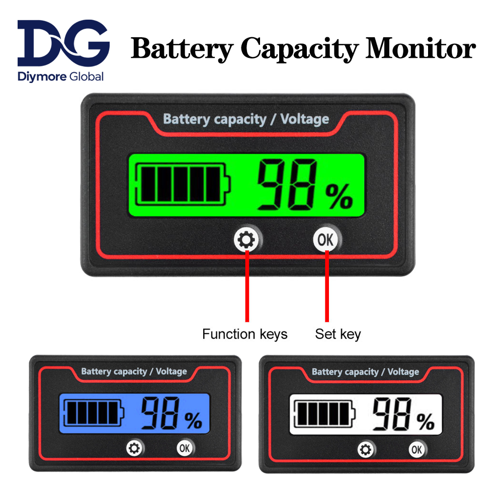 Индикатор уровня заряда автомо – обзор и цена Battery Monitor Coulometer