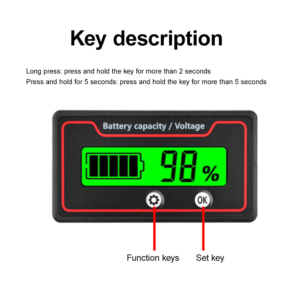 Индикатор уровня заряда автомо – обзор и цена Battery Monitor Coulometer