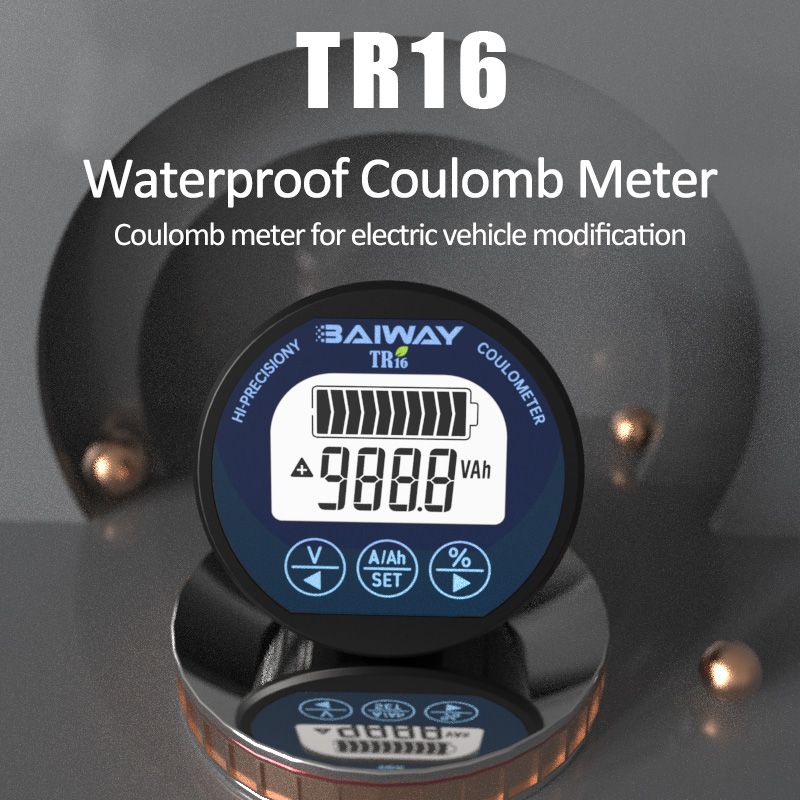 Монитор емкости батареи TR16 8 – обзор и цена Battery Monitor Coulometer