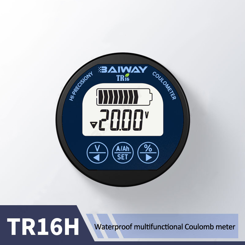 Монитор емкости батареи TR16 8 – обзор и цена Battery Monitor Coulometer